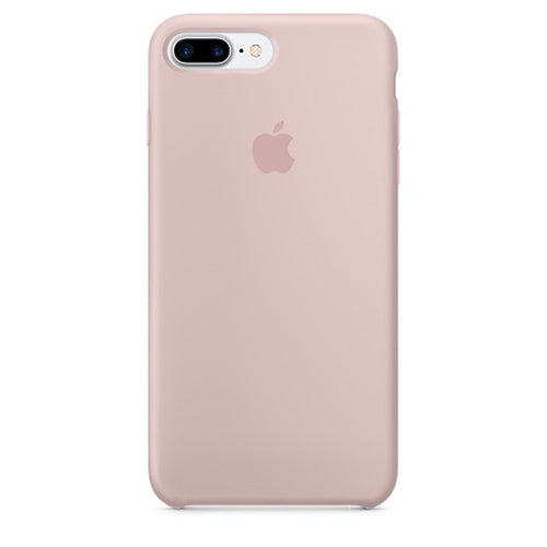 Funda de silicona para el iPhone 7 Plus - Arena rosa