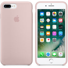 Funda de silicona para el iPhone 7 Plus - Arena rosa